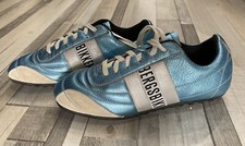 Sneakers Dirk Bikkembergs in pelle taglia:IT38 blu elettrico bambino