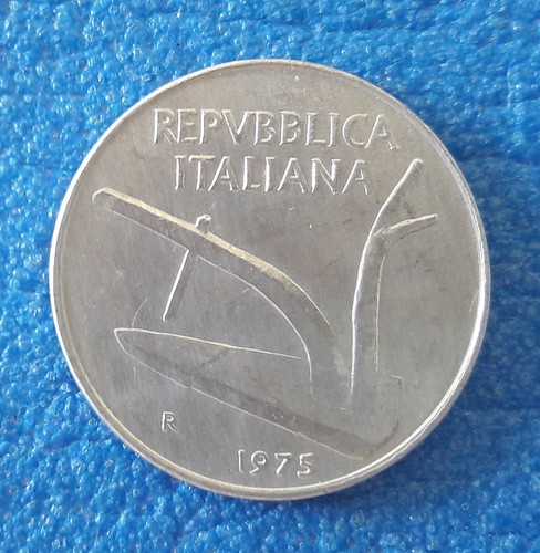Moneta repubblica italiana - repubblica, 10