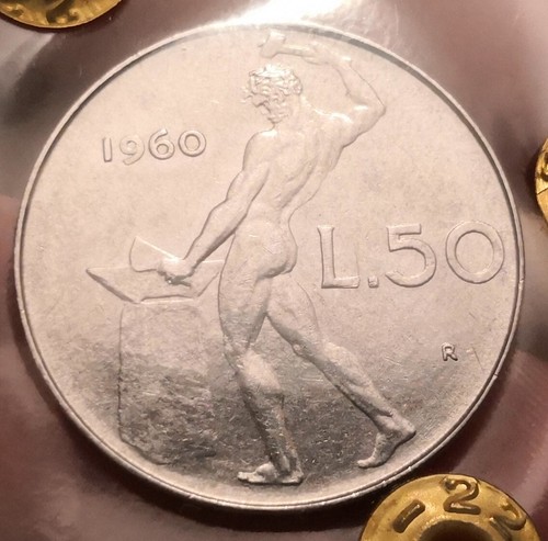 Moneta lire 1960 italia - moneta, 1960,