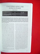 California Audio Labs Icon CD