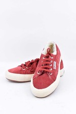 Scarpe Donna Superga Rosse Con Pelo Interno Nuove N 35