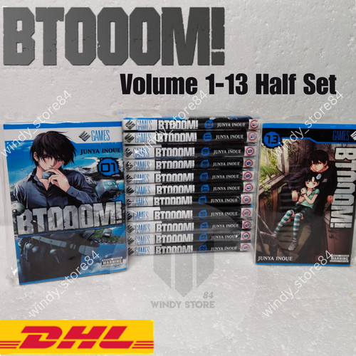 Btooom manga volume mezzo - 1-13,