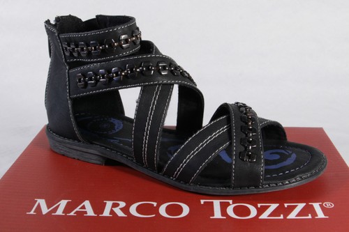 Marco tozzi sandalo nero - tozzi,
