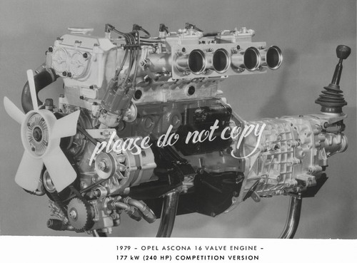 Motore opel ascona 400 16v - motore,