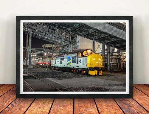 Class 37901 framed print - 37901,