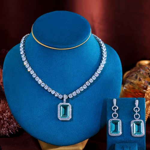 Collana orecchini goccia
