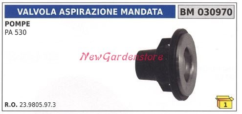 Valvola aspirazione mandata