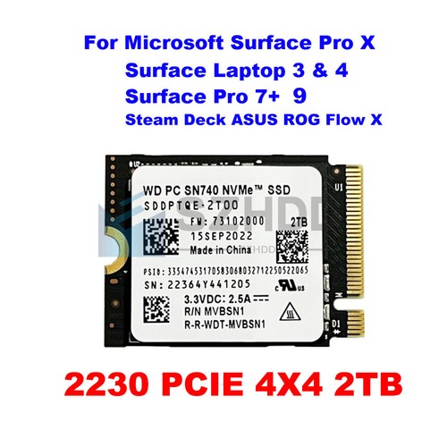 Nuovo 2tb 2230 - m.2, nvme