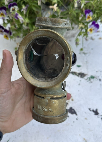 Vecchio faro carburo - faro, a