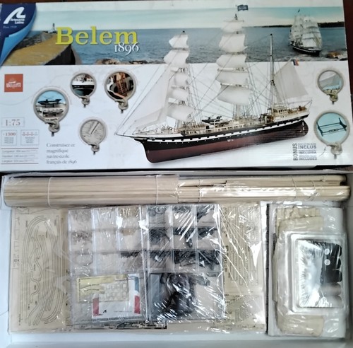 Belem maquette bois - belem,