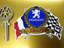 Adesivo PEUGEOT SPORT Bandiere