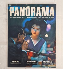 Rivista Panorama numero 1 - Ottobre 1962