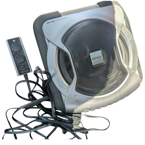 Alpine swe 1000 powered - swe-1000, active
