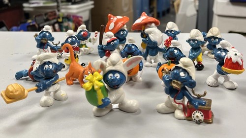 Lotto puffi schleich - puffi,