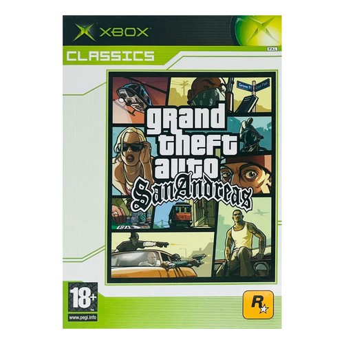 Gta san andreas classics xbox - andreas,