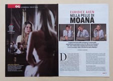 Italia Clipping Ritaglio 2023 EURIDICE AXEN nella pelle di MOANA POZZI 3 PAGINE