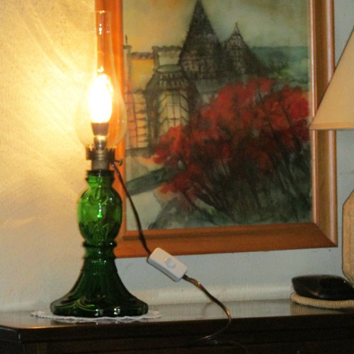 Lampada tavolo vetro di - lampada,