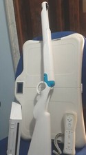 Nintendo wii con accessori Fucile E Pedana Per Sport 