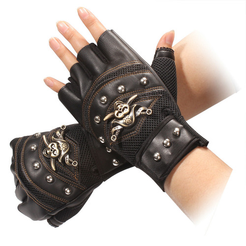 Guanti gotici steampunk uomo