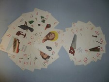 Lotto 29 Abecedario a Parete VINTAGE SCUOLA Elementare