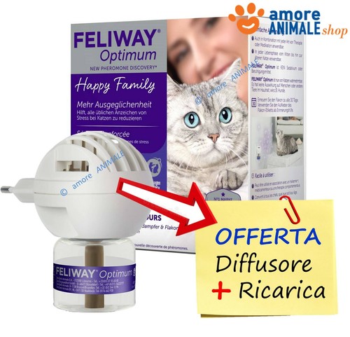 Feliway optimum diffusore - feliway, →