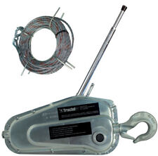 TRACTEL TIRFOR T7 ARGANO PARANCO A MANO MANUALE PORTATA 750 KG. CON FUNE 20 MT.