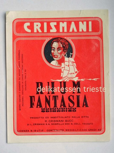 Crismani rhum fantasia trieste - rhum,