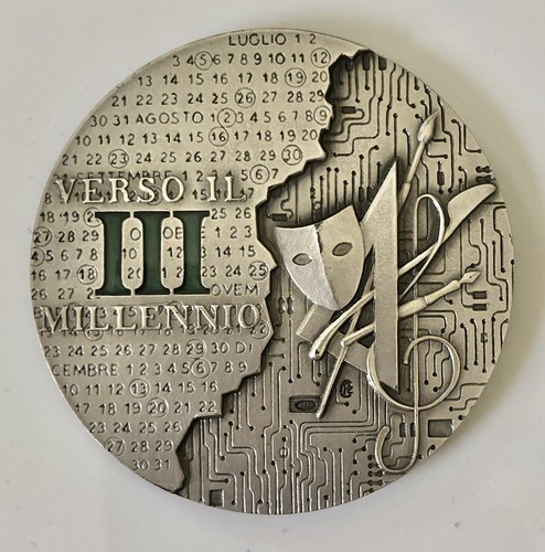 Medaglia calendario 1998 - medaglia,