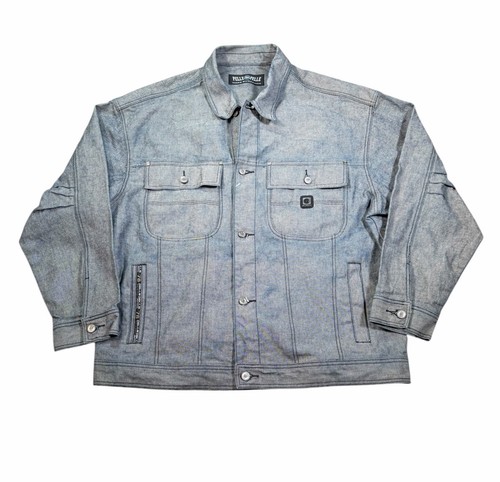 Giacca jeans denim vintage y2k - giacca,