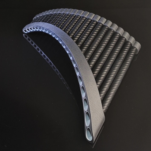 Flauto pan tubi fibra di - flauto,