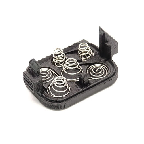 Gancio coperchio vano batteria