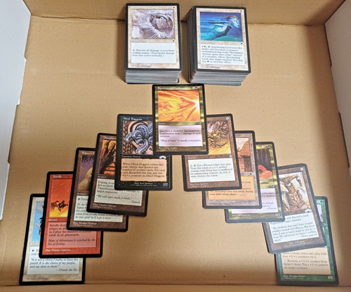 Lotto 200 carte mtg tempest - carte,