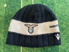 Cappello S.S. LAZIO berretto Cuffia hat calcio football Macron ufficiale