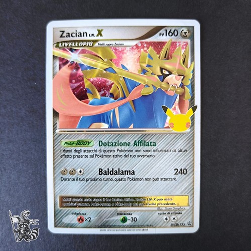 Pokemon zacian swsh135 - lv, x