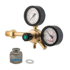 RIDUTTORE DI PRESSIONE AZOTO PROFESSIONALE 60 BAR + RIDUZIONE BOMBOLA 1 LT 2 LT 