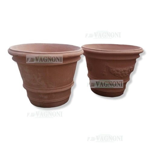 Vaso terracotta toscana cm - terracotta,