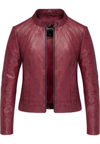 Giacca donna vera pelle - , biker