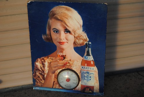 Martell cognac thermometre - cognac,