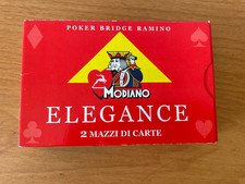 CARTE DA GIOCO MODIANO 2 MAZZI