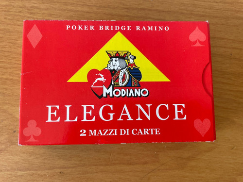 Carte gioco modiano mazzi - carte, da