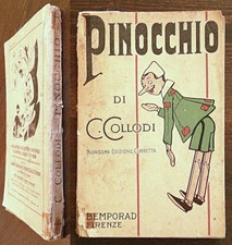 Collodi - LE AVVENTURE DI PINOCCHIO - Ed. Bemporad, 1931 - ill. MUSSINO*