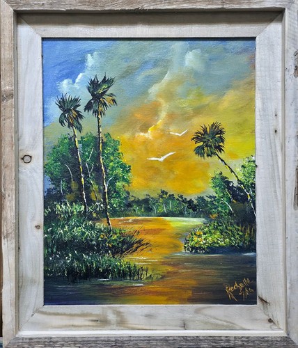 Quadro stile uomo autostrada