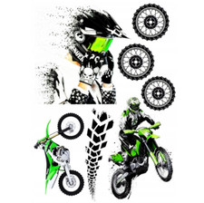 Moto commestibile motocross
