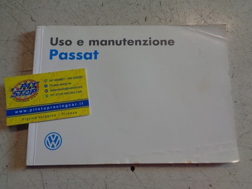 Libretto uso manutenzione - uso,