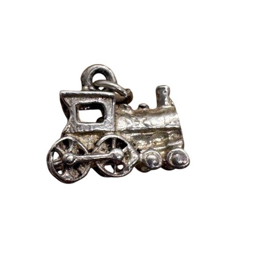 Ciondolo locomotiva treno - , a