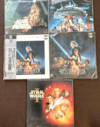 Star wars laserdisc nuova - ld,