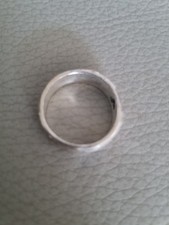 anello unisex con cuore in argento 