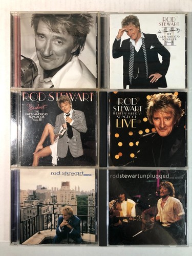 Lot rod stewart cds great - 6,