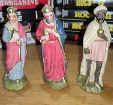 lotto 3 pastori RE MAGI 13 cm