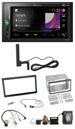 Pioneer mp3 dab volante - pioneer,